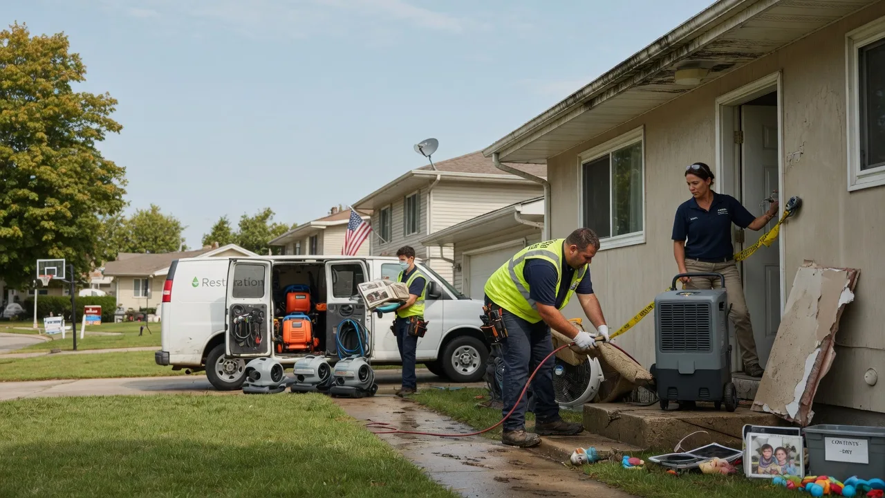Water Damage Restoration in Santa Claus, IN near me